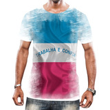 Camiseta Camisa Bandeira Estado