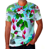 Camiseta Camisa Beija Flor