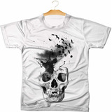 Camiseta Camisa Blusa Caveira