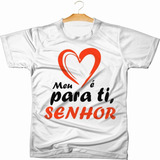 Camiseta Camisa Blusa Gospel