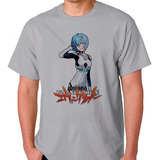 Camiseta Camisa Blusa Neon Genesis Evangelion Rei Anime