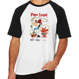 Camiseta Camisa Blusa Raglan Pepe Legal Hanna Barbera Desenh