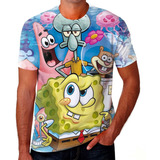 Camiseta Camisa Bob Esponja