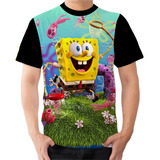 Camiseta Camisa Bob Esponja
