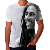 Camiseta Camisa Bob Marley