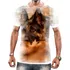 Camiseta Camisa Cachorros De Raça Pastor Alemão Capa Preta 1