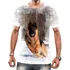Camiseta Camisa Cachorros De Raça Pastor Alemão Capa Preta 4