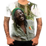 Camiseta Camisa Cantor Reggae
