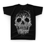 Camiseta Camisa Caveira Raiz