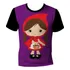 Camiseta Camisa Chapeuzinho Vermelho Historinhas Clássicas 4
