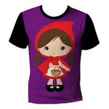 Camiseta Camisa Chapeuzinho Vermelho