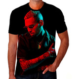 Camiseta Camisa Chris Brown Cantor Rapper Rap Hip Hop Hd 21