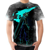 Camiseta Camisa Cloud Strife Takahiro Final Fantasy Anime