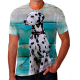 Camiseta Camisa Dalmata Cachorro