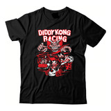 Camiseta Camisa Diddy Kong