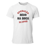 Camiseta Camisa Estampa Carnaval Op Beijo Na Boca Meme Humor