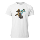 Camiseta Camisa Estampa Minecraft