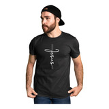 Camiseta Camisa Evangélica Cruz Jesus Igreja Blusa Estampada