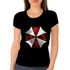 Camiseta Camisa Feminina Resident Evil Umbrella Academy 3