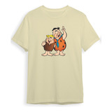 Camiseta Camisa Fred E Barneys Flinstones Desenho Anos 80 