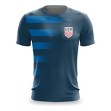 Camiseta Camisa Futebol Seleção Estados Unidos 3