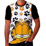 Camiseta Camisa Gato Garfield