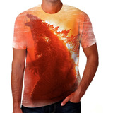 Camiseta Camisa Godzilla Serie