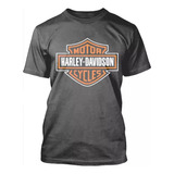 Camiseta Camisa Harley Davidson Brasão Original Motocycle