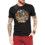Camiseta Camisa Harley Davidson Motor Oil Orignal Motocycles
