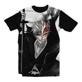 Camiseta/camisa Ichigo Kurosaki - Bleach - Hollow Mascara