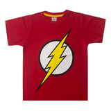 Camiseta Camisa Infantil Flash