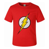Camiseta Camisa Infantil Flash