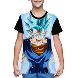 Camiseta camisa Infantil Vegito