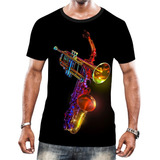 Camiseta Camisa Instrumento Trompete Osquestra Música Hd 1