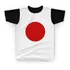 Camiseta Camisa Japão Japan País Bandeira Oriente Flag - X25