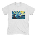 Camiseta Camisa Jirachi Van Gogh Noite Estrelada Poke Ball