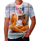 Camiseta Camisa Linda Arlequina