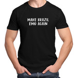 Camiseta Camisa Make Brazil