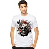 Camiseta Camisa Masculina Caveira