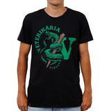 Camiseta Camisa Masculina Country Veterinário Preta Stouro