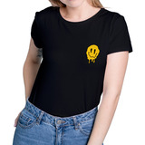 Camiseta Camisa Masculina Feminina Emoji Smile Derretendo