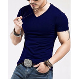 Camiseta Camisa Masculina Slim