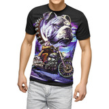 Camiseta Camisa Moto Rottweiler