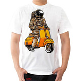 Camiseta Camisa Motoboy Astronauta