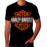 Camiseta Camisa Motor Harley