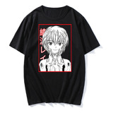 Camiseta Camisa Neon Genesis Evangelion Rei Ayanami Anime