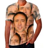 Camiseta Camisa Nicolas Cage
