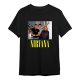 Camiseta Camisa Nirvana Fake Meme Klb Artista Casual Ref1328