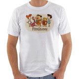 Camiseta Camisa Os Flintstones Fred Barney Desenho Anime