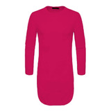 Camiseta Camisa Oversized Longline